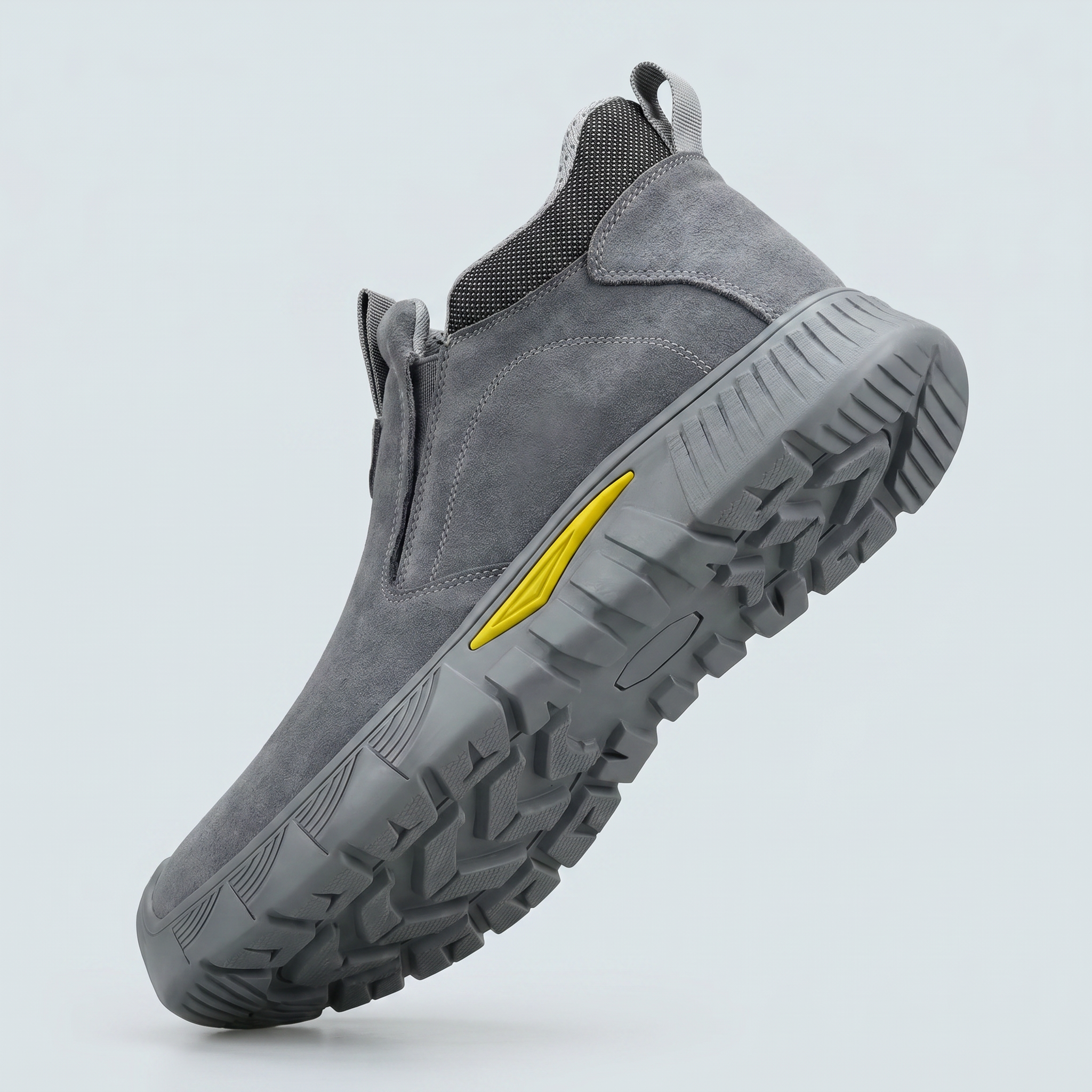 Deep-lug slip-resistant outsole