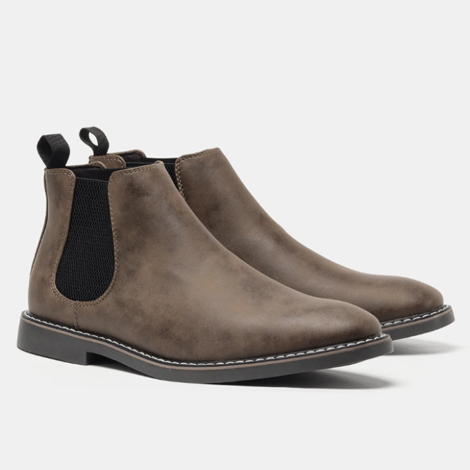 Chelsea Boots for Men - Leather Ankle Boots - Casual & Formal Wear
