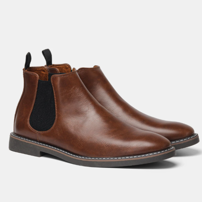 Chelsea Boots for Men - Leather Ankle Boots - Casual & Formal Wear