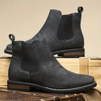 Leather Ankle Boot for Men - Timeless Design for Casual and Formal Wear