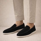 Casual Loafers van Leer Heren Regular Fit – Casual, Comfort