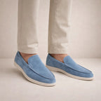 Casual Loafers van Leer Heren Regular Fit – Casual, Comfort