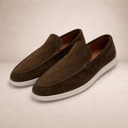 Casual Loafers van Leer Heren Regular Fit – Casual, Comfort