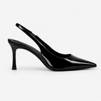 Elegante Schwarze Slingback Heels für Damen – Büro, Abendveranstaltung