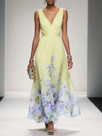 Floral Maxi Dress for Women - Ideal for Summer Events and Casual Outings