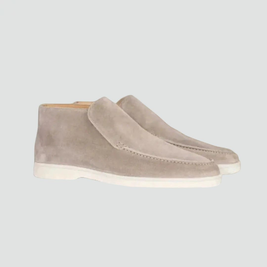Comfortabele Loafers Voor Heren Met Gestikt Bovenwerk – Casual, Office