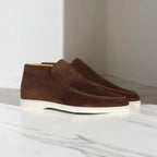 Comfortabele Loafers Voor Heren Met Gestikt Bovenwerk – Casual, Office