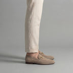 Men's Suede Horsebit Detail Loafers – Casual, Formal