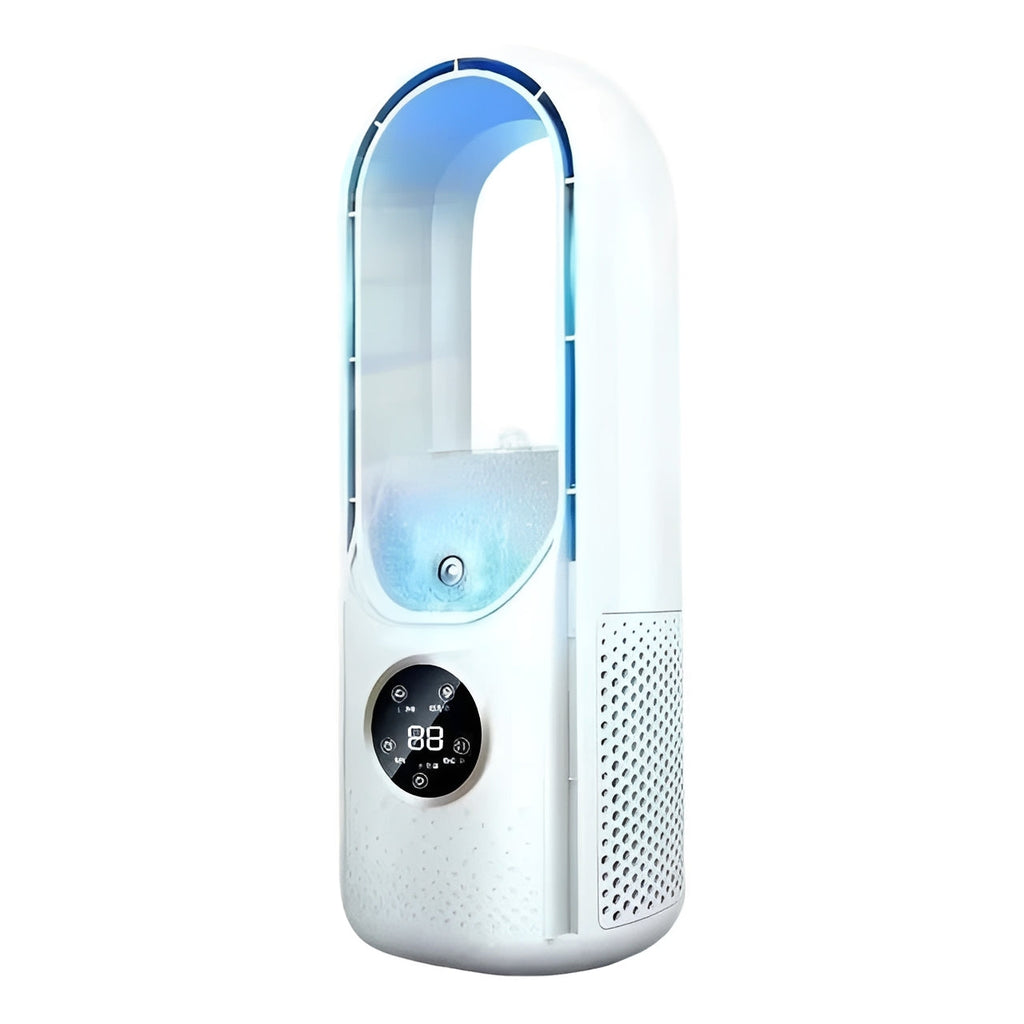 Portable 3-in-1 Air Cooler with Humidifier, Silent Motor – Office, Night Use