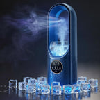 Portable 3-in-1 Air Cooler with Humidifier, Silent Motor – Office, Night Use