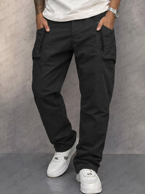 Cotton Cargo Pants for Men - Comfortable Utility Style for Everyday Wear