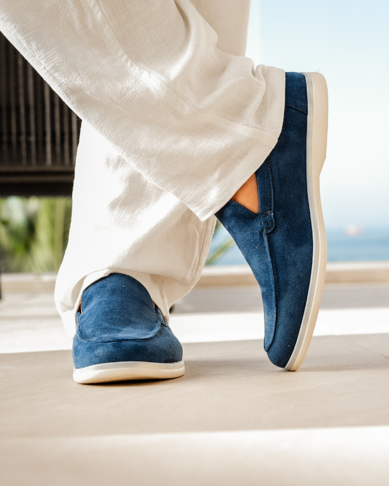 Suede Loafers Heren Casual Comfort Slip On – Office, Everyday