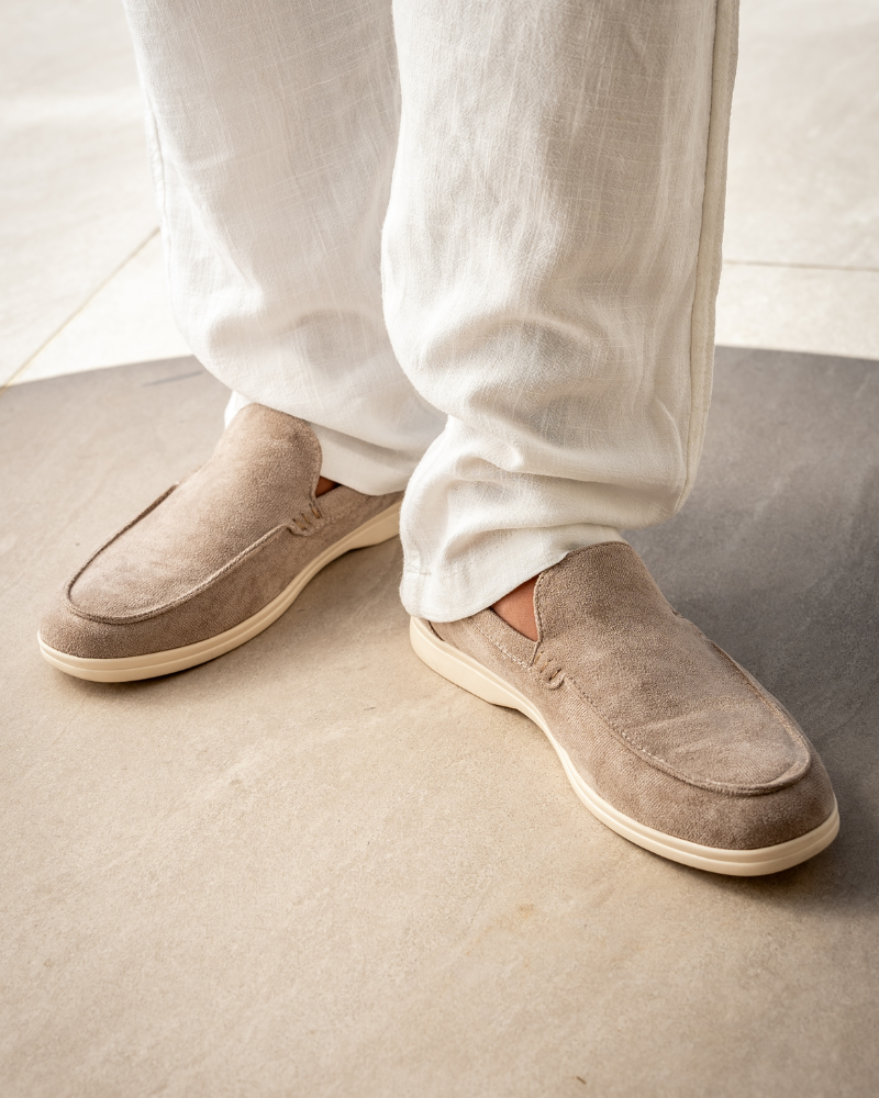 Suede Loafers Heren Casual Comfort Slip On – Office, Everyday
