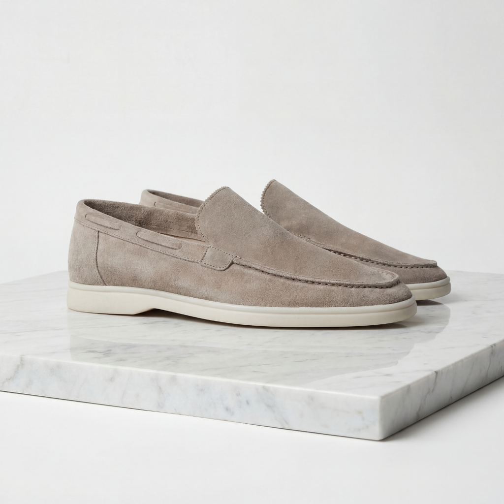 Suede Men’s Loafers - Classic, Casual, for Everyday Wear.