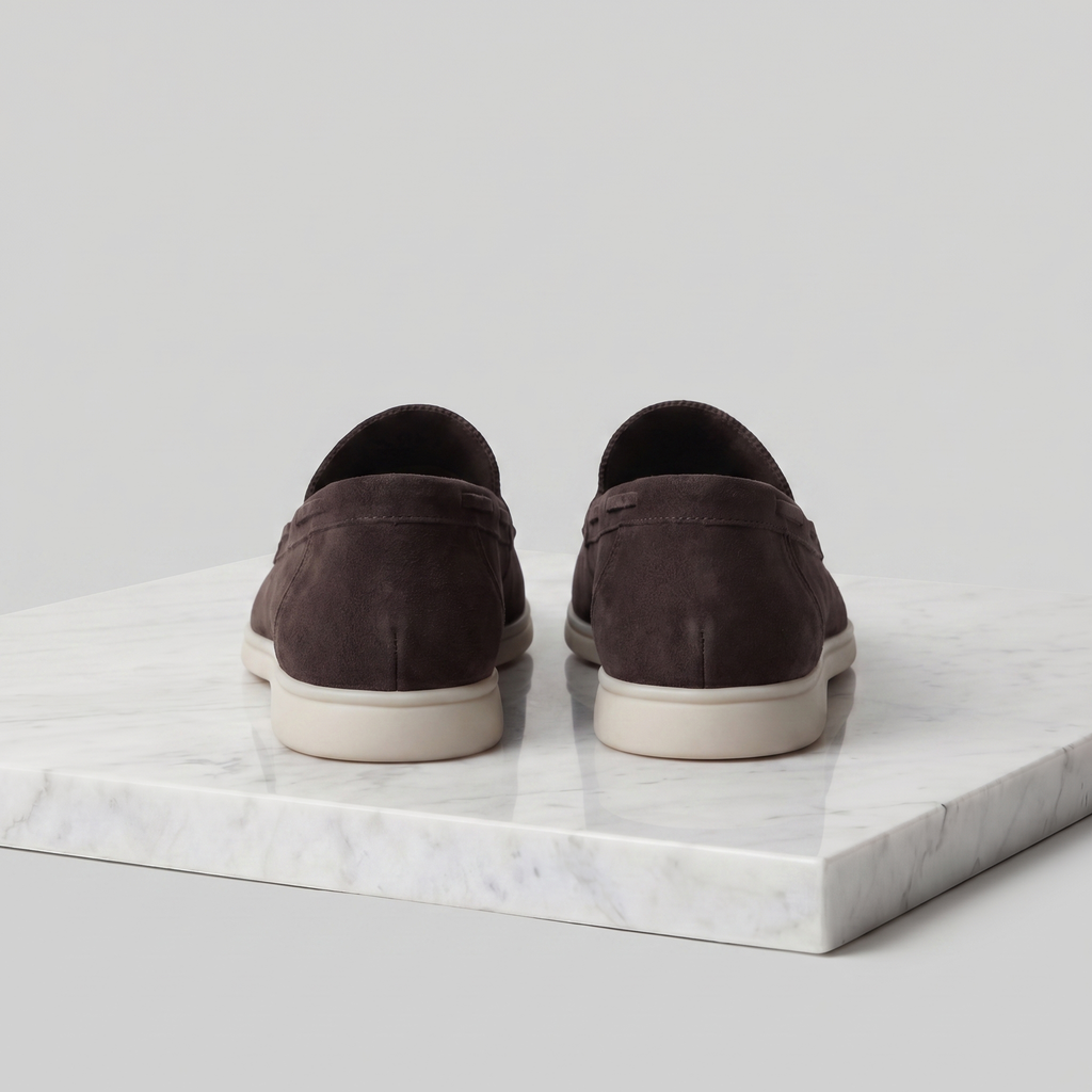 Suede Men’s Loafers - Classic, Casual, for Everyday Wear.