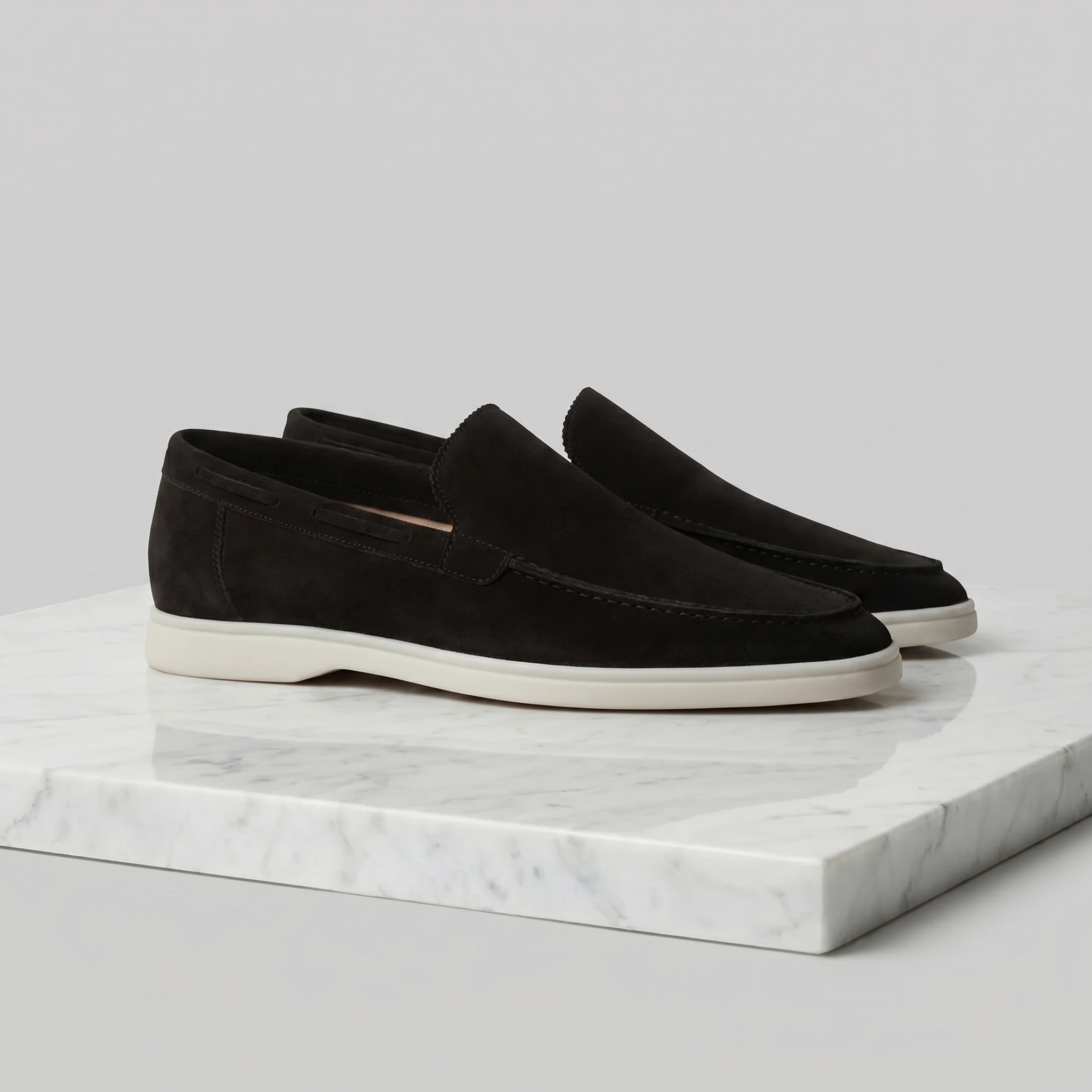 Suede Men’s Loafers - Classic, Casual, for Everyday Wear.
