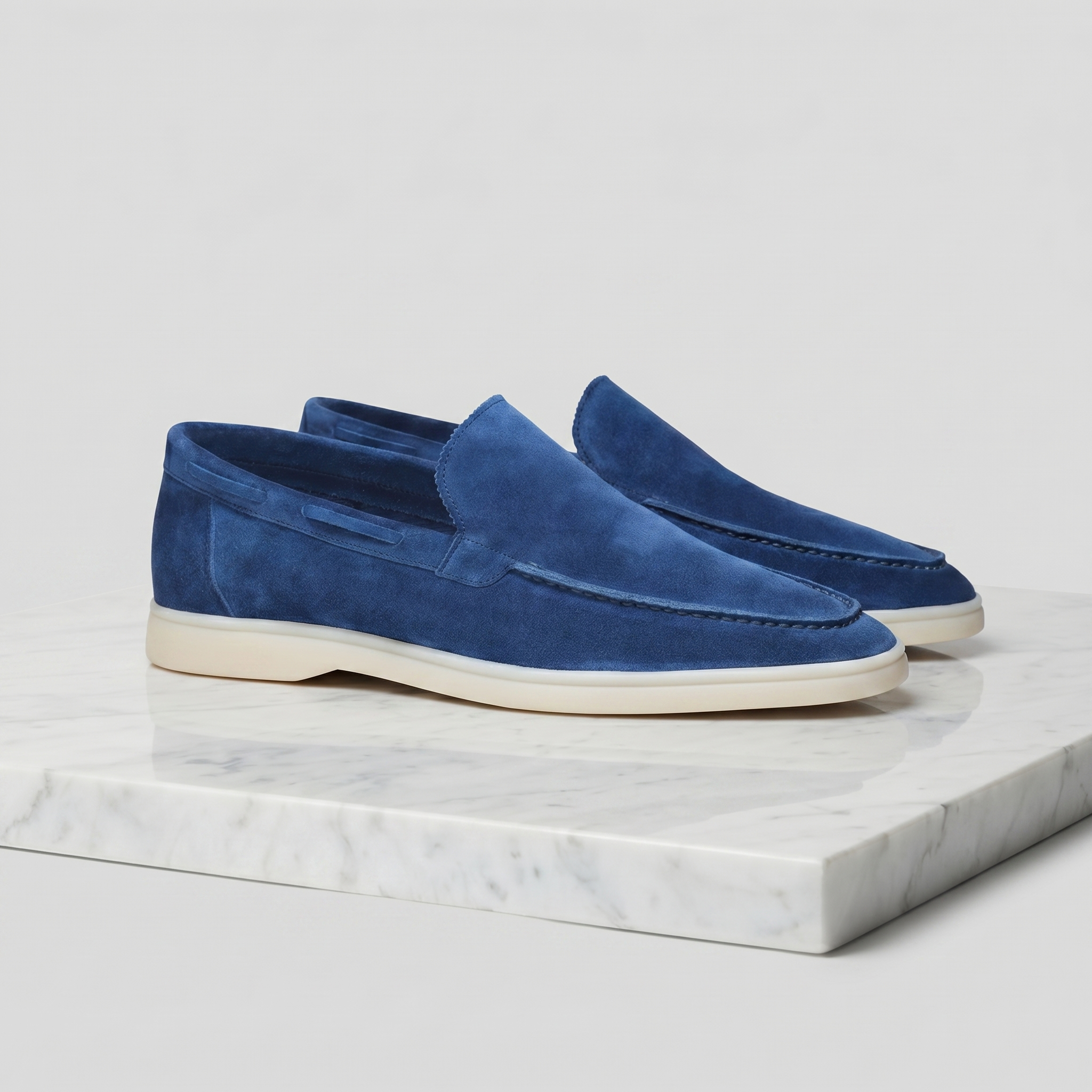 Suede Men’s Loafers - Classic, Casual, for Everyday Wear.