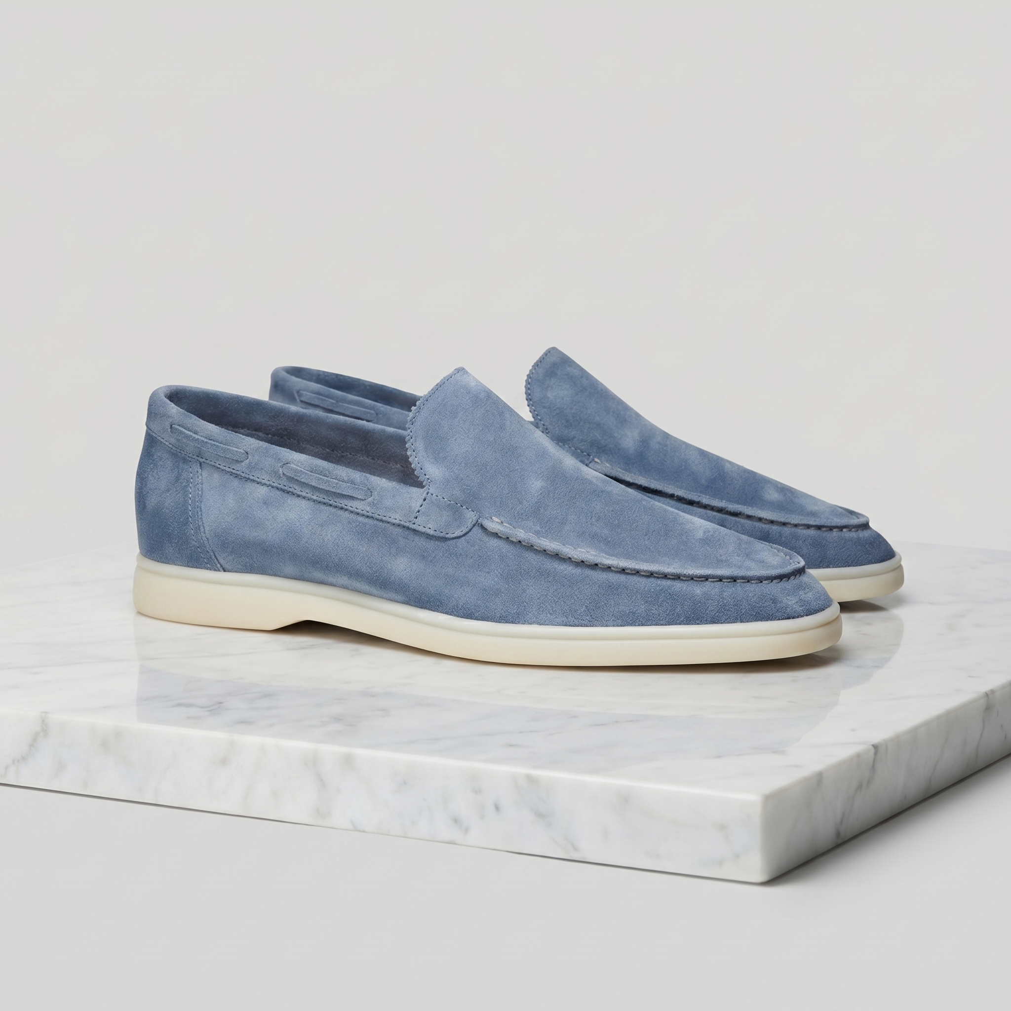 Suede Men’s Loafers - Classic, Casual, for Everyday Wear.