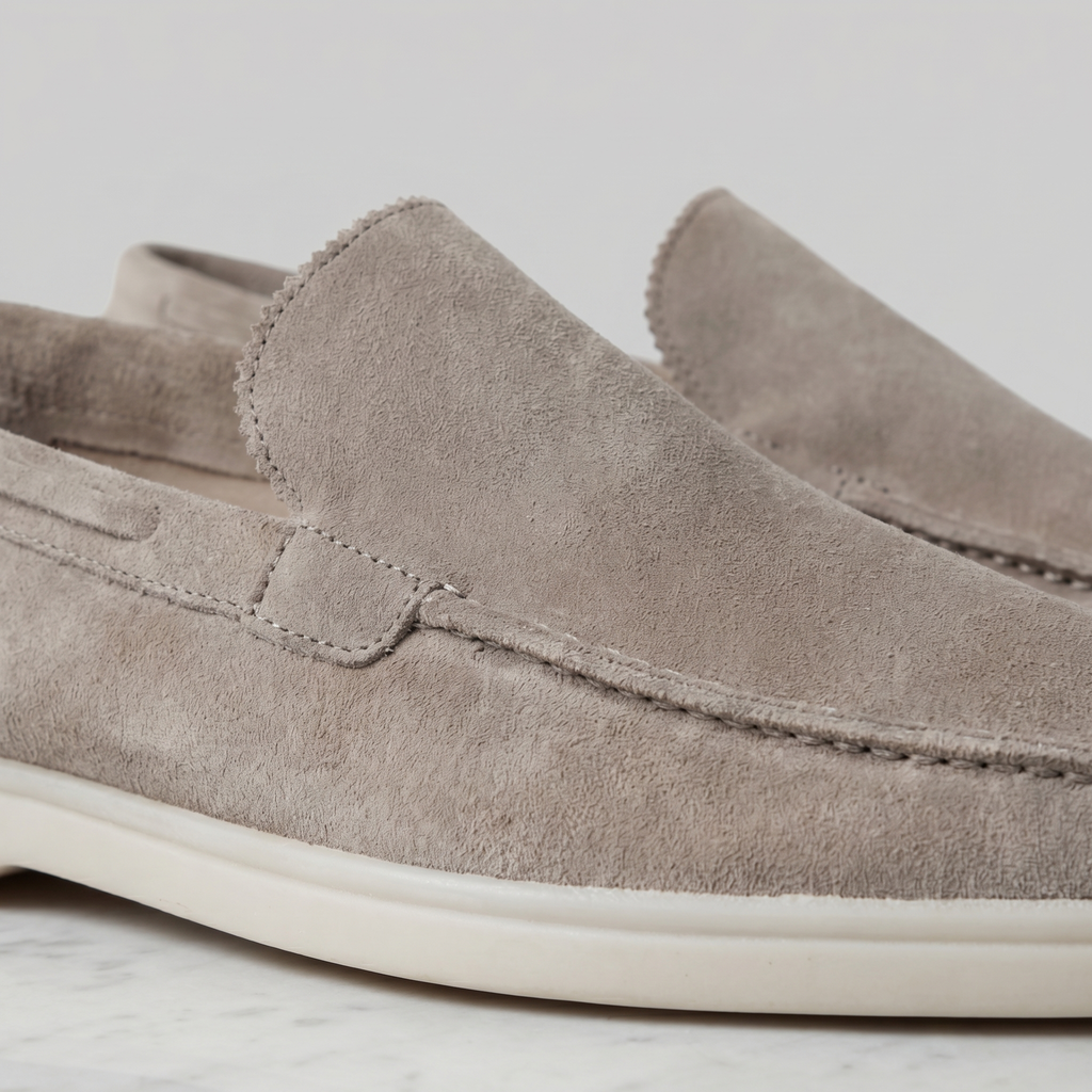 Suede Men’s Loafers - Classic, Casual, for Everyday Wear.