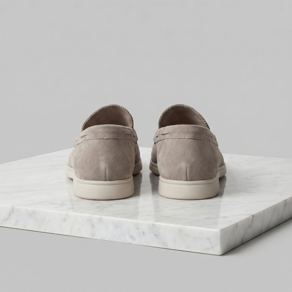 Suede Men’s Loafers - Classic, Casual, for Everyday Wear.
