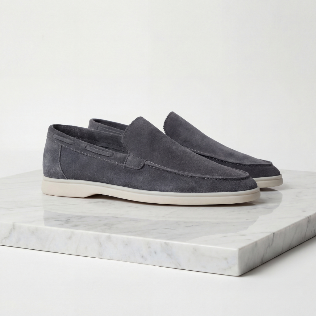 Suede Men’s Loafers - Classic, Casual, for Everyday Wear.