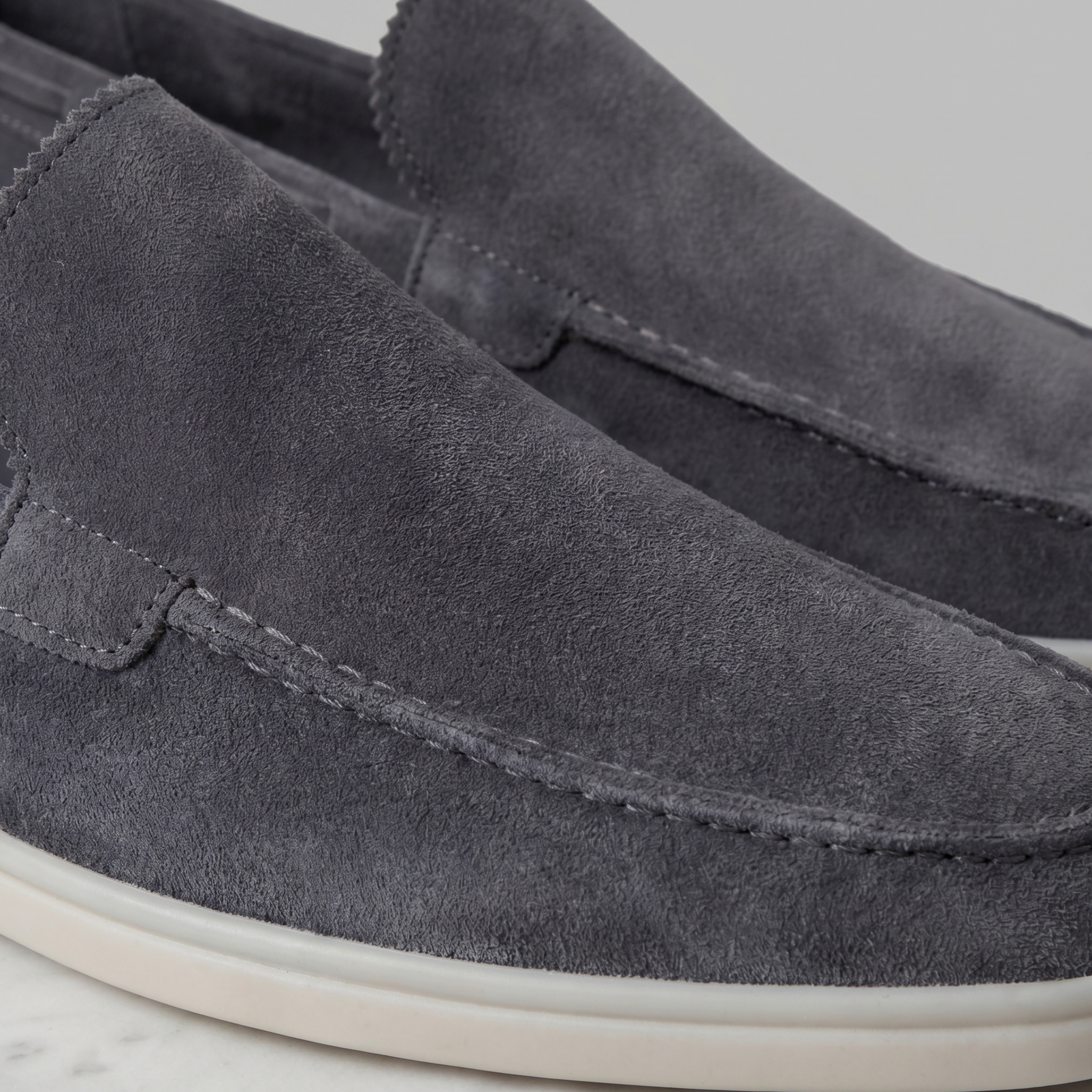 Suede Men’s Loafers - Classic, Casual, for Everyday Wear.