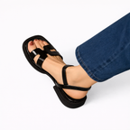 Women’s Flat Sandals – Structured Design, Everyday Comfort – Casual, Summer