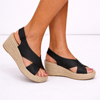 Women's Orthopedic Espadrille Sandals – Casual, Summer Comfort