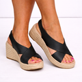 Women's Orthopedic Espadrille Sandals – Casual, Summer Comfort