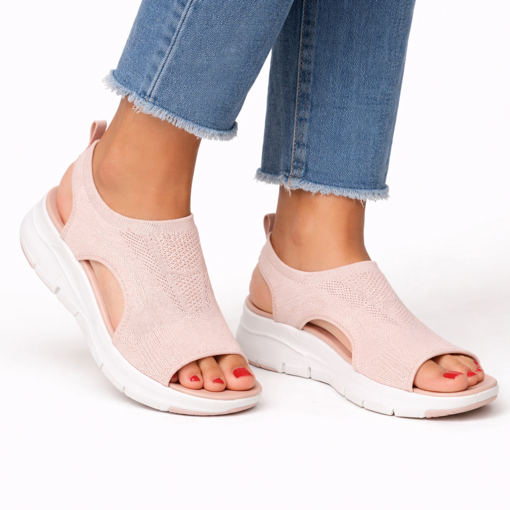 Women’s Orthopedic Slip-On Walking Shoes – Elevated Comfort, Everyday Support