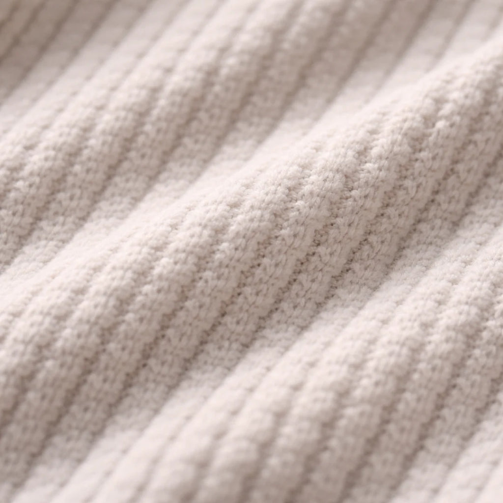 Men's Waffle Knit Short Sleeve Shirt - Casual Comfort for Everyday Wear