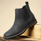 Leather Ankle Boot for Men - Timeless Design for Casual and Formal Wear