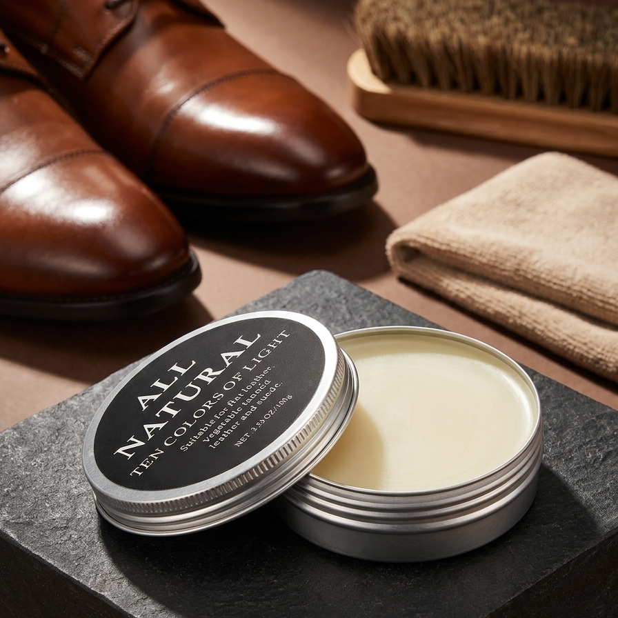 All Natural Leather Balm – Restores, Protects & Nourishes Leather