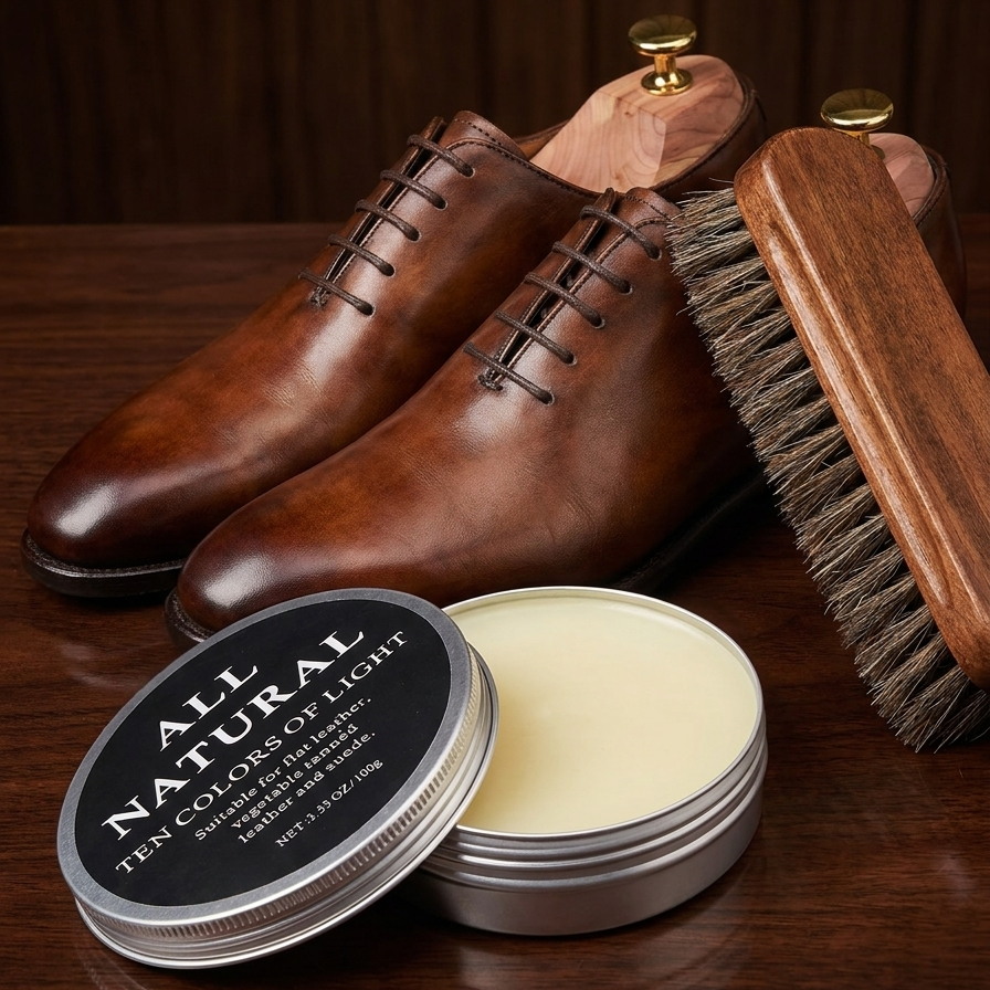 All Natural Leather Balm – Restores, Protects & Nourishes Leather
