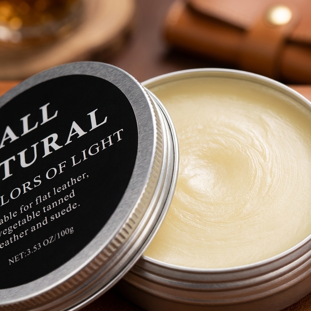 All Natural Leather Balm – Restores, Protects & Nourishes Leather