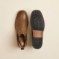Glossy Italian Leather Boots for Men – Luxury Polished Finish for Refined Formal Looks