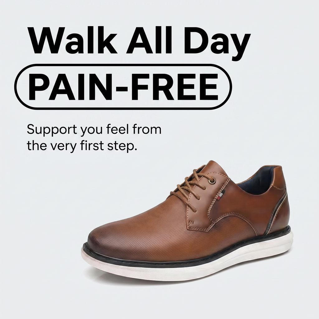 The most comfortable step you'll take all day