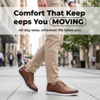 The most comfortable step you'll take all day