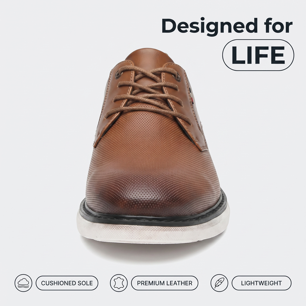 The most comfortable step you'll take all day