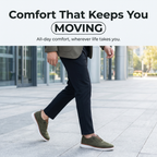 Like walking on a cushion, all day long