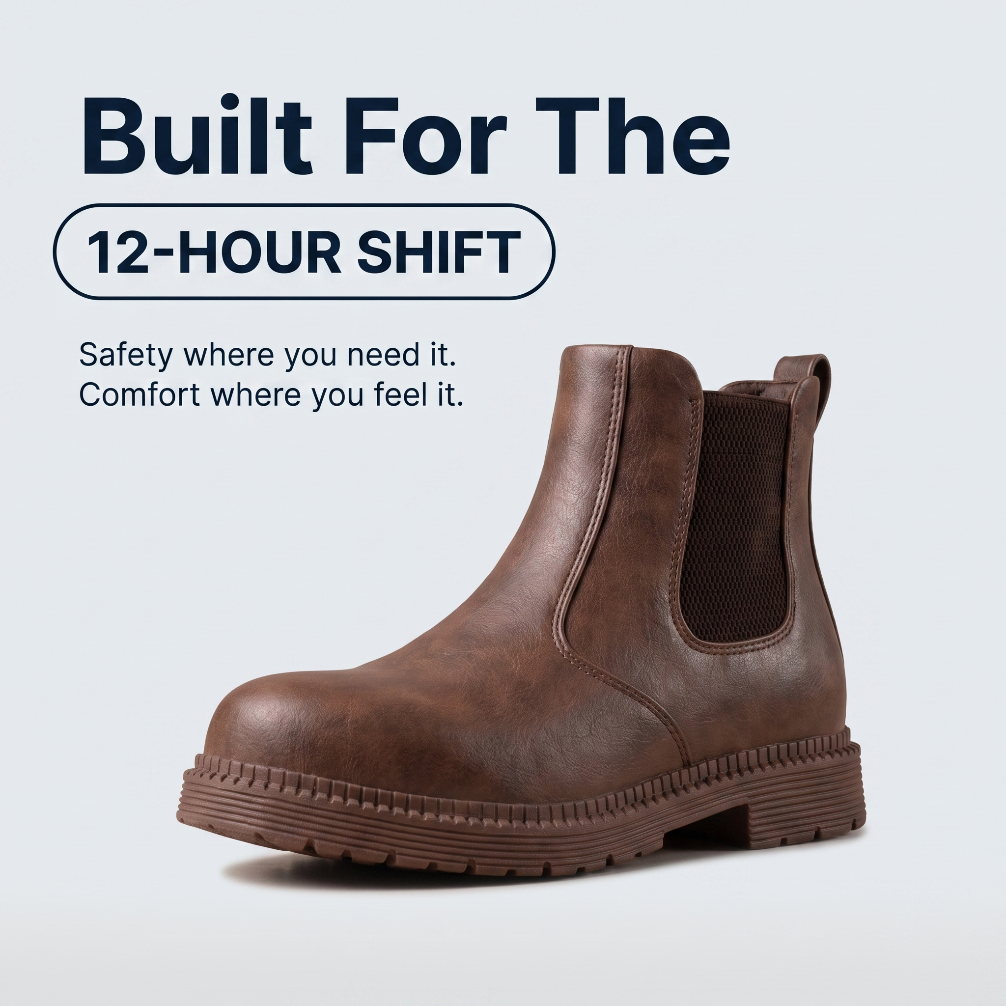 The Working Man's Chelsea Boot – Built for Real Days.