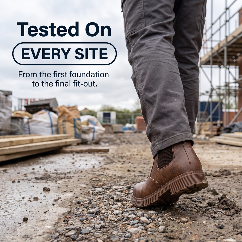 The Working Man's Chelsea Boot – Built for Real Days.