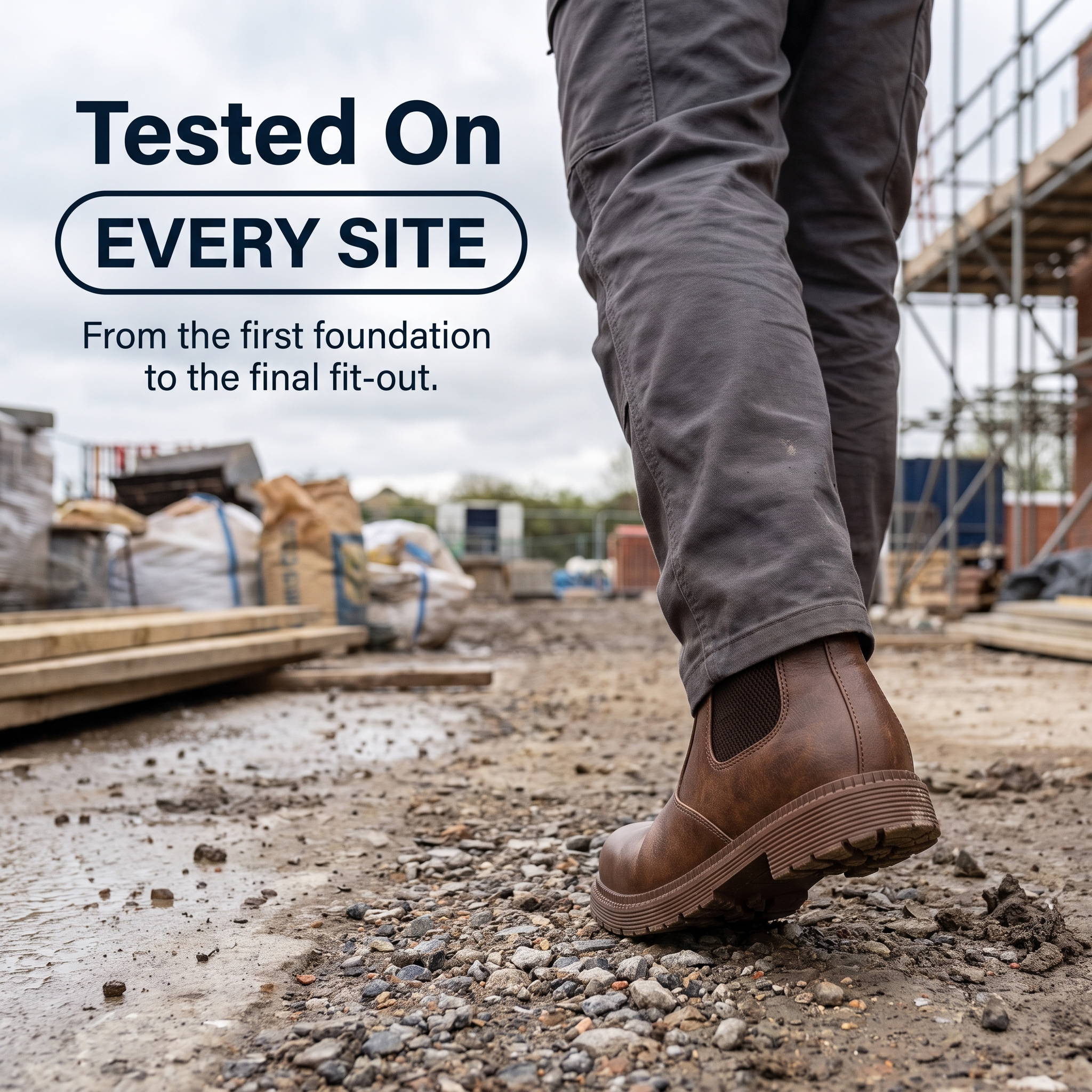 The Working Man's Chelsea Boot – Built for Real Days.