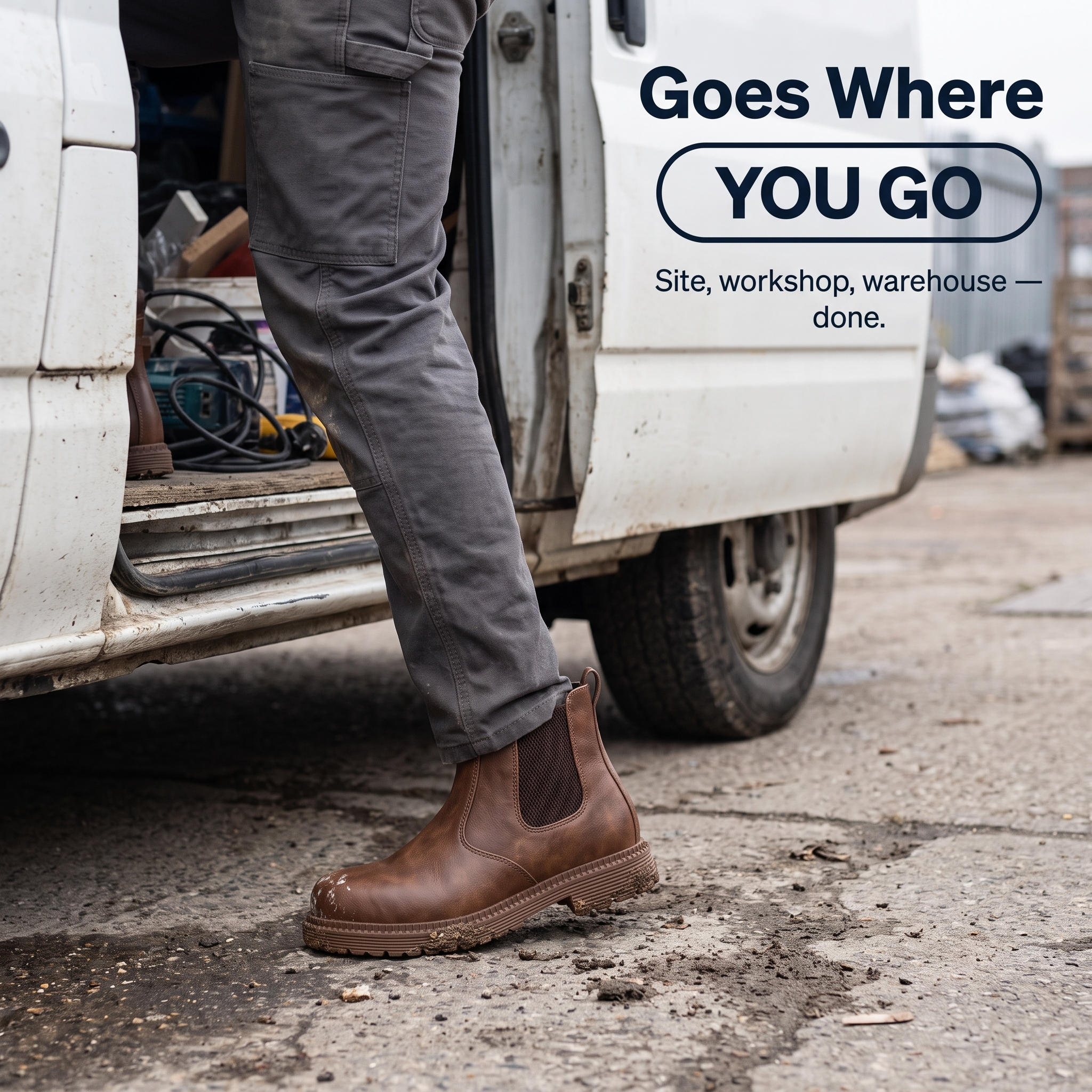 The Working Man's Chelsea Boot – Built for Real Days.