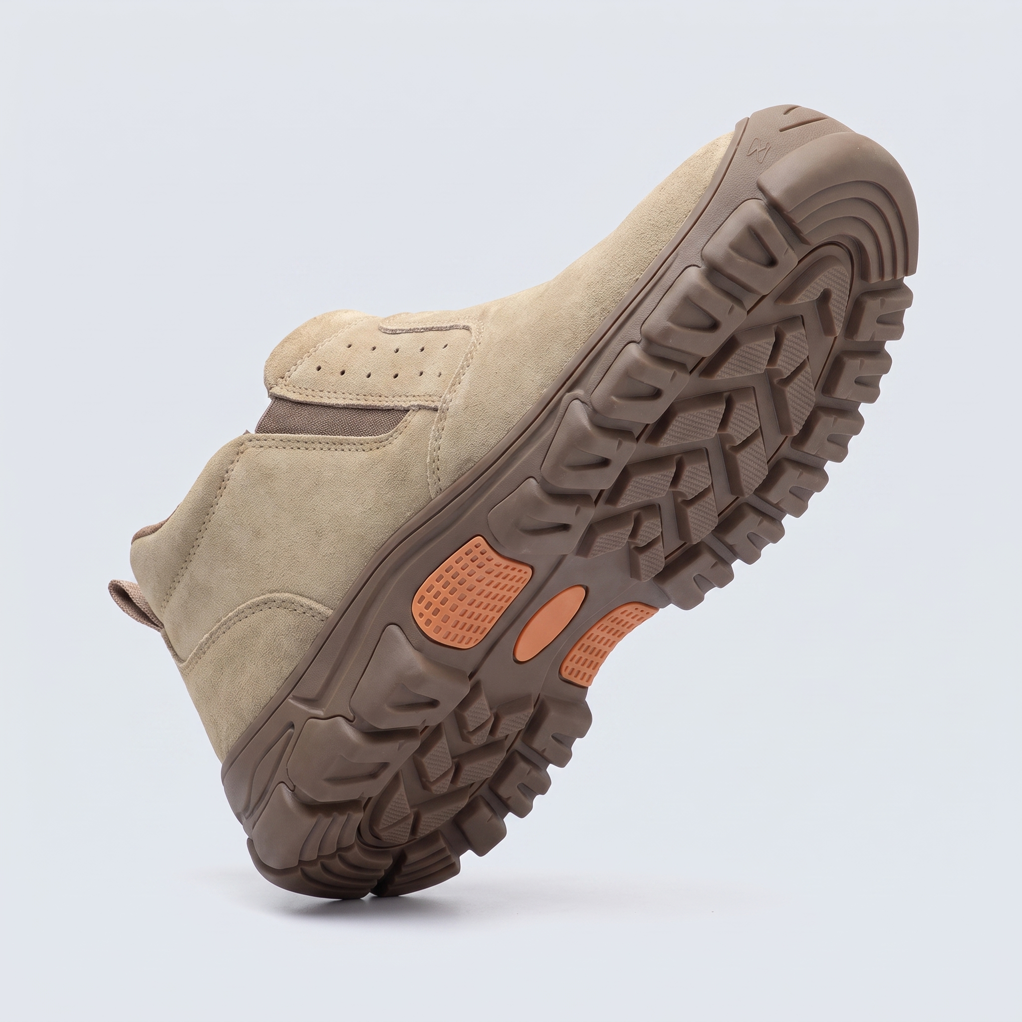 Deep-lug slip-resistant outsole