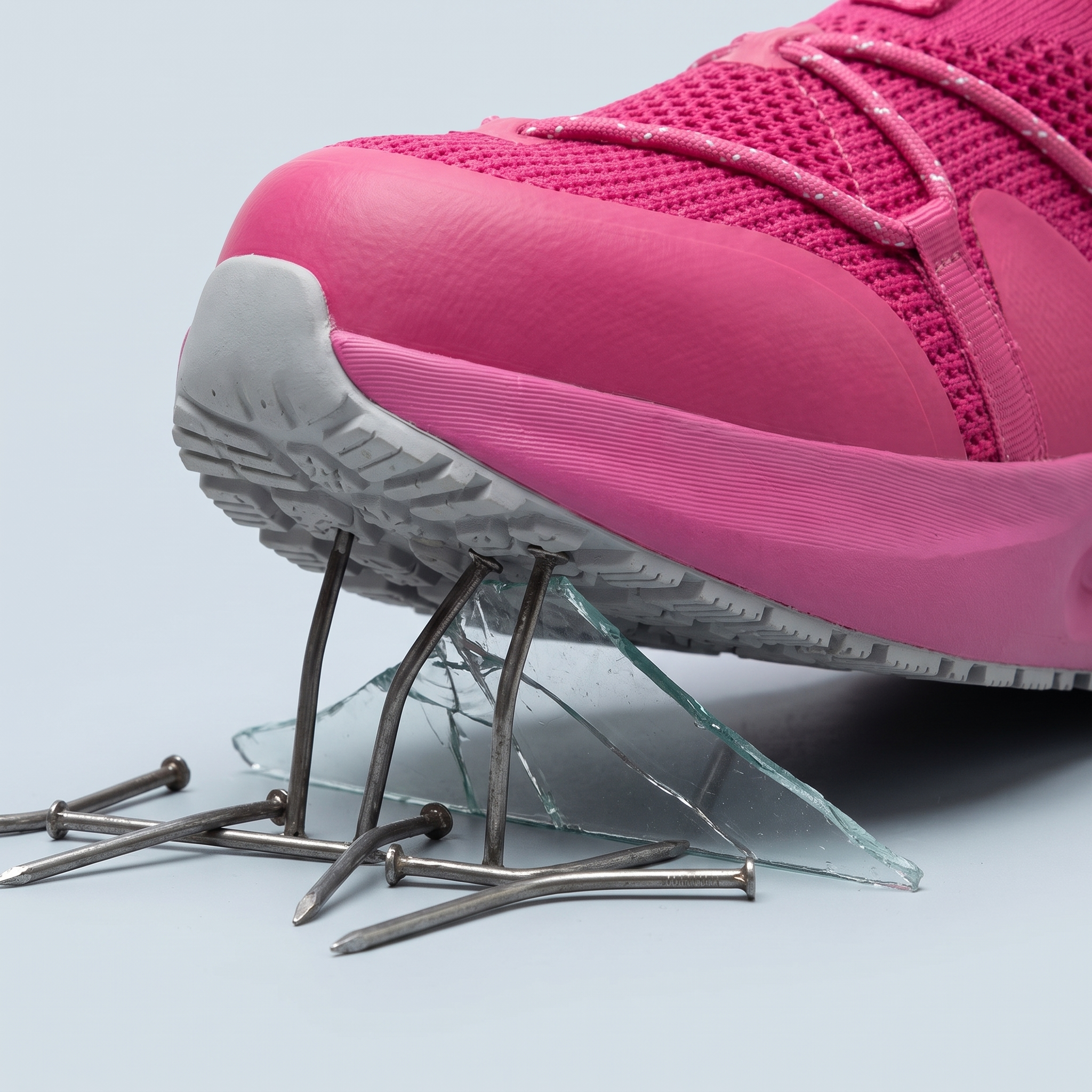 Puncture-resistant midsole detail