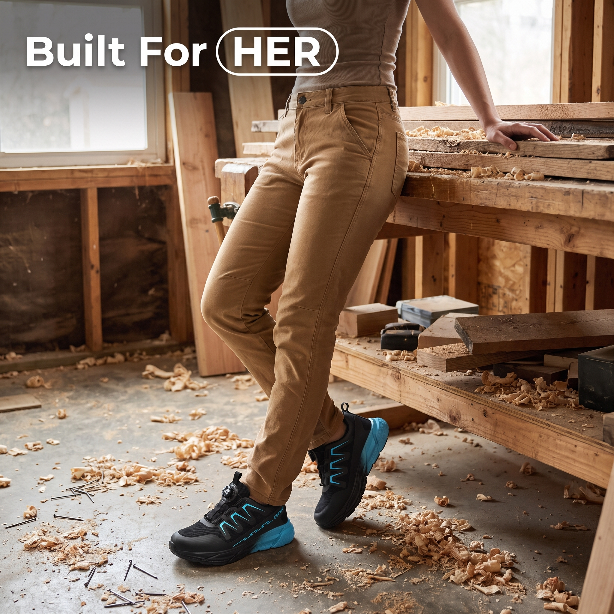 Woman Working Boot - V3