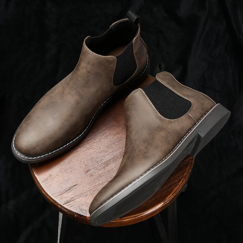 Chelsea Boots for Men - Leather Ankle Boots - Casual & Formal Wear